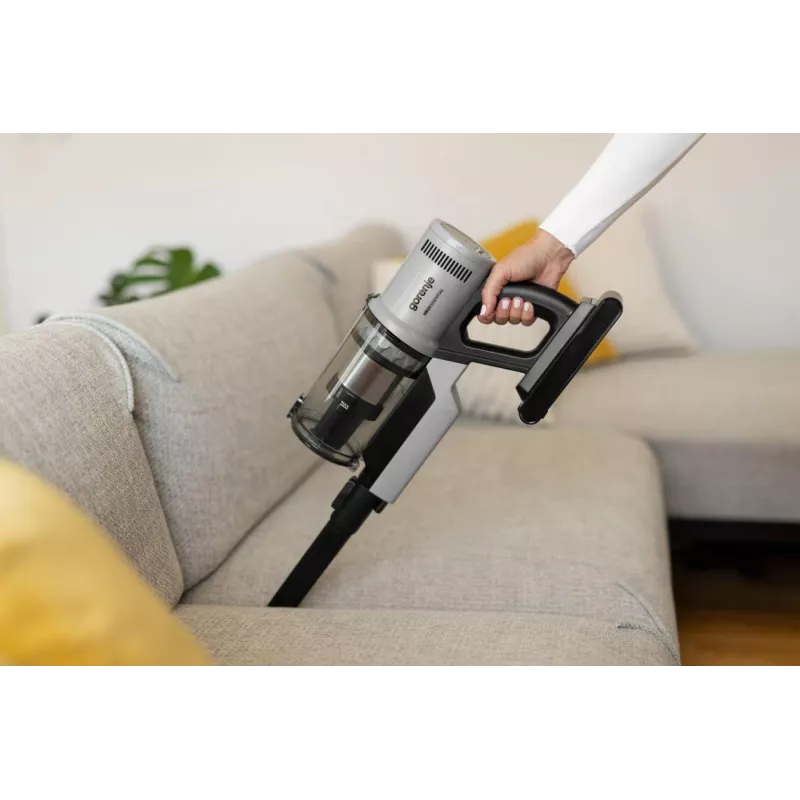 Gorenje SVC259400NES 2-in-1 stick vacuum Battery Dry Micro Bagless 0.6 L 200 W Silver