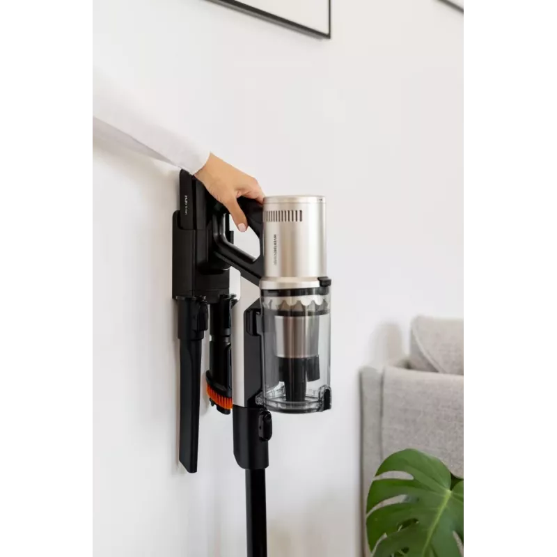 Gorenje SVC259441NFGO 2-in-1 stick vacuum Battery Dry HEPA Bagless 0.6 L 350 W Gold
