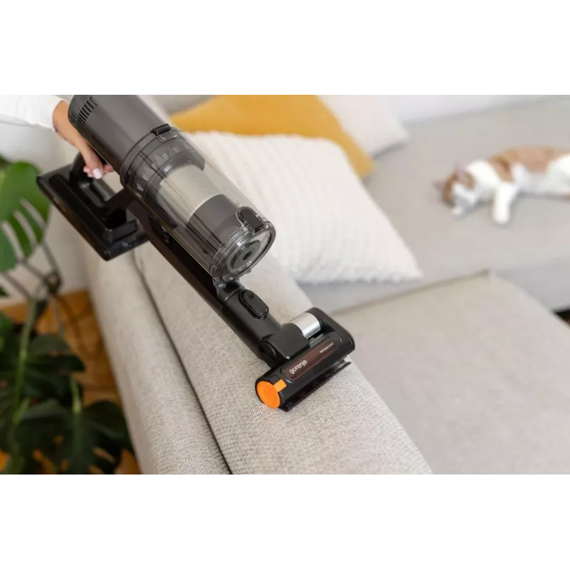 Gorenje SVC296449NMBL 2-in-1 stick vacuum Battery Dry HEPA Bagless 0.6 L 550 W Anthracite