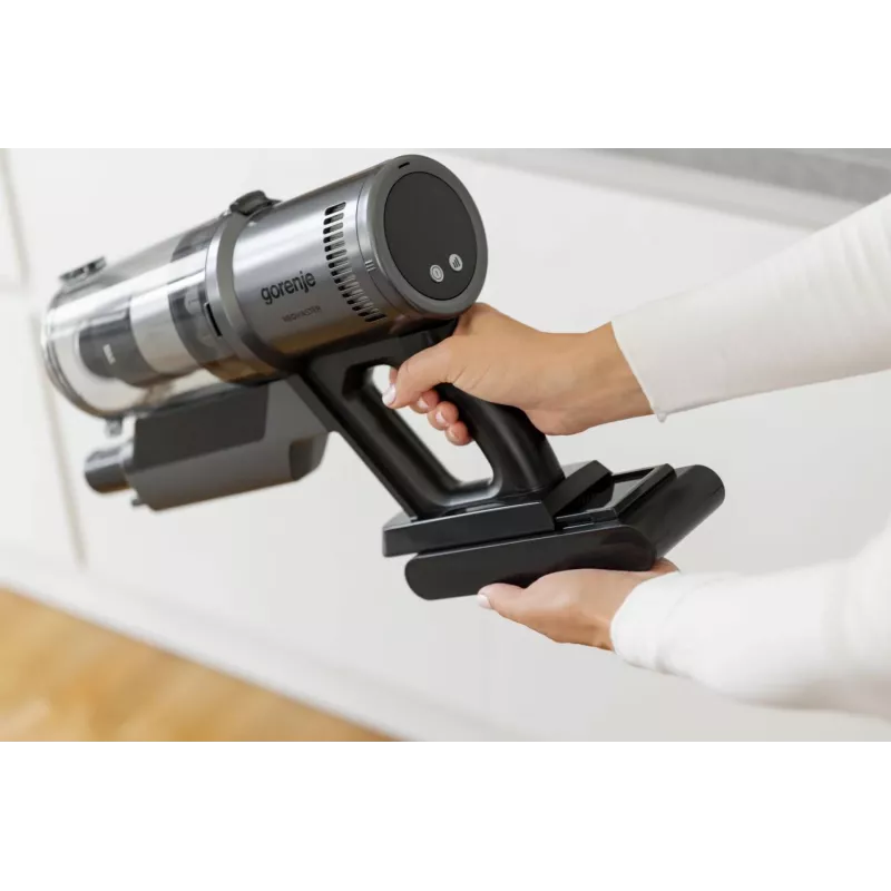 Gorenje SVC296449NMBL 2-in-1 stick vacuum Battery Dry HEPA Bagless 0.6 L 550 W Anthracite
