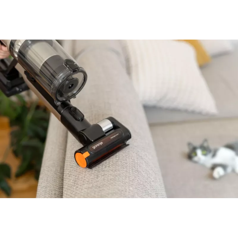 Gorenje SVC296449NMBL 2-in-1 stick vacuum Battery Dry HEPA Bagless 0.6 L 550 W Anthracite