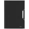 Leitz Expanding Concertina File Style PP, A4, Polypropylene (PP), Black, 250 sheets, 80 g/m², 6 pockets