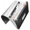 Leitz Expanding Concertina File Style PP, A4, Polypropylene (PP), Black, 250 sheets, 80 g/m², 6 pockets