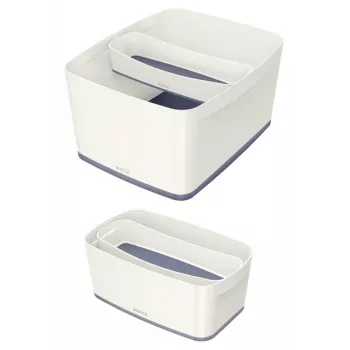 Esselte 5258-10-01 Storage tray Rectangular Acrylonitrile butadiene styrene (ABS) Grey, White