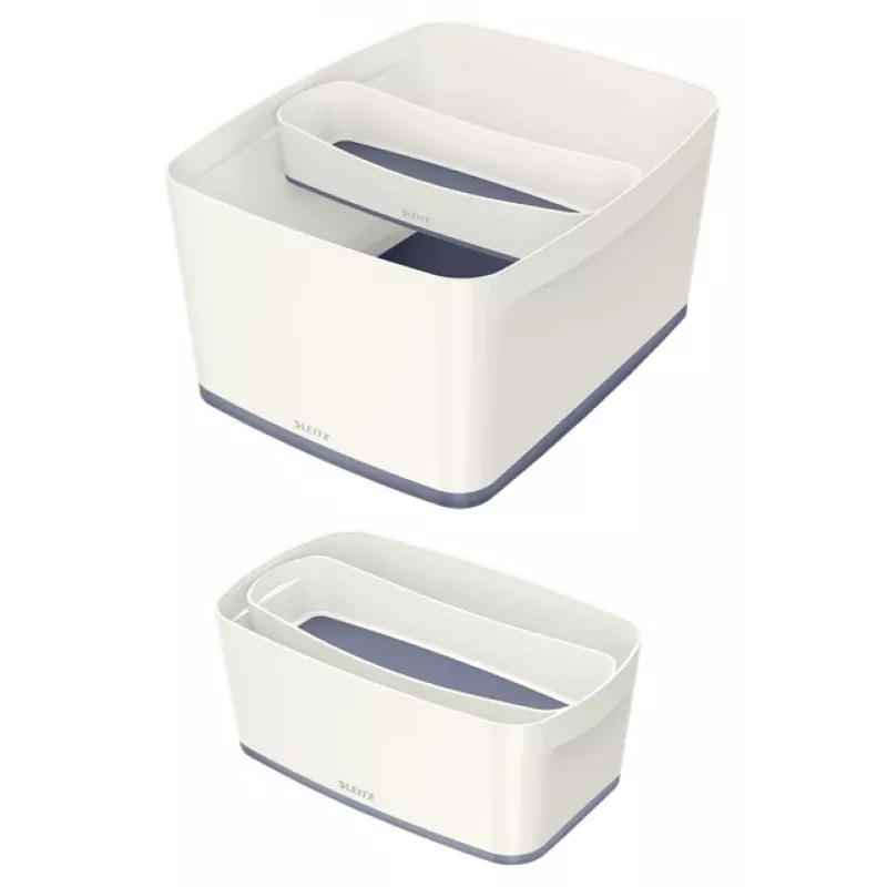 Esselte 5258-10-01 Storage tray Rectangular Acrylonitrile butadiene styrene (ABS) Grey, White