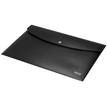 Leitz Recycle Document Wallet, Signature folder, A4, Polypropylene (PP), Black, Matt, Landscape