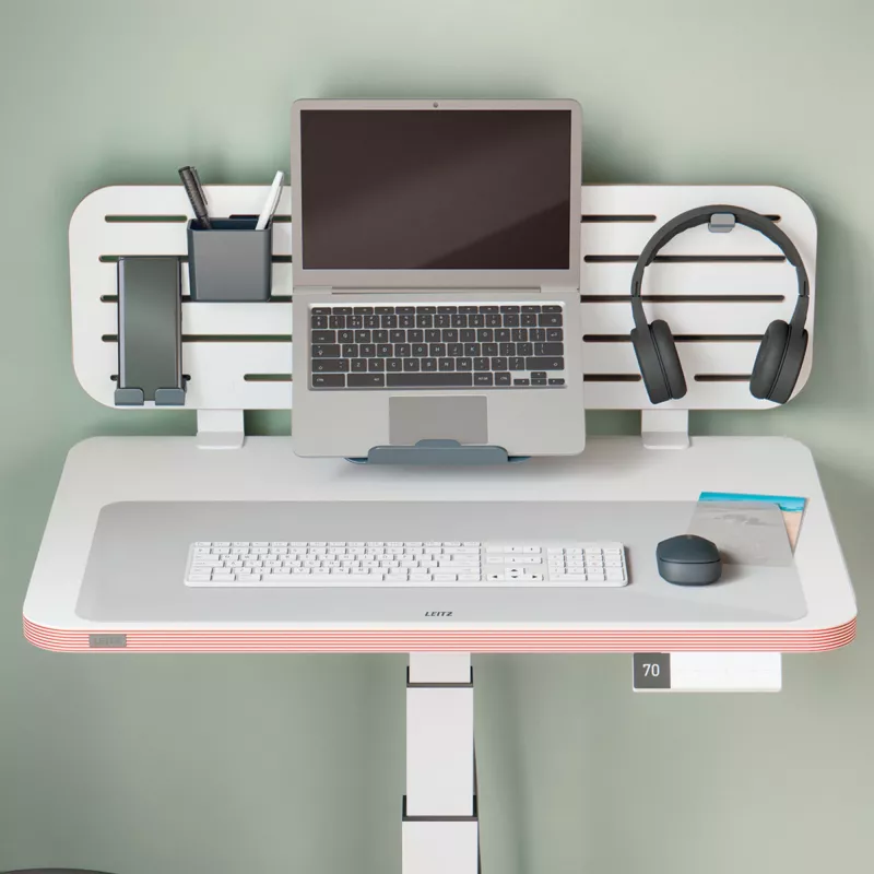 Leitz Large Transparent Desk Mat, Transparent, Polyvinyl chloride (PVC), 360 mm, 700 mm, 1 mm, 300 g