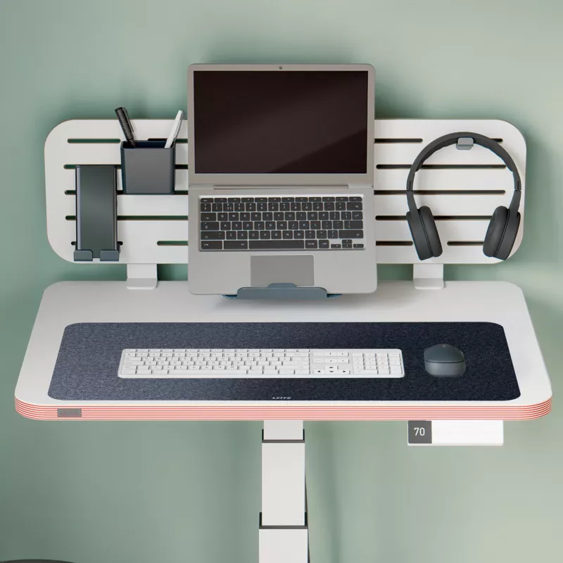 Leitz Large Felt Desk Mat, Dark Grey, Felt, 360 mm, 700 mm, 3 mm, 400 g