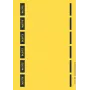 Leitz 16862015 self-adhesive label Rectangle Yellow 150 pc(s)