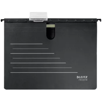 Leitz Alpha® Recycle Card Suspension Binder, A4, Black, Cardboard, 348 mm, 2 mm, 270 mm
