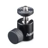 Tripod Ball Head HAMA 00005000, 1/4 inch Thread, 38 mm Height, Black