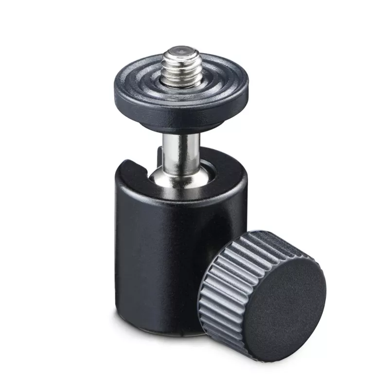 Tripod Ball Head HAMA 00005000, 1/4 inch Thread, 38 mm Height, Black