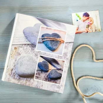 Hama Catania photo album Grey 60 sheets Glued binding
