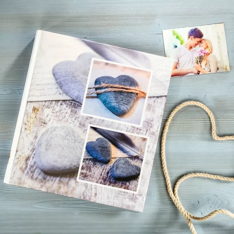 Hama Catania photo album Grey 60 sheets Glued binding