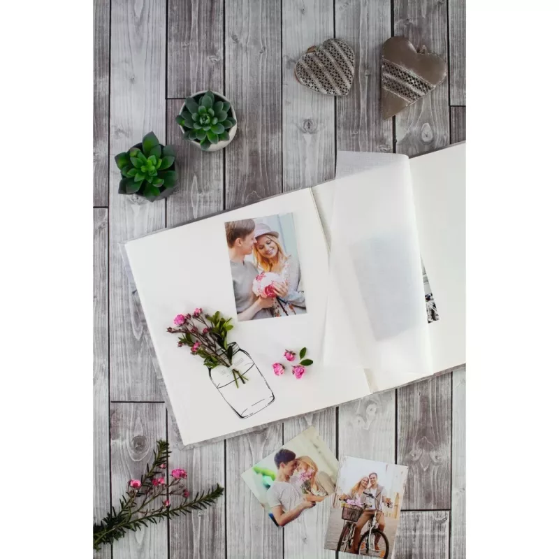 Hama Catania photo album Grey 60 sheets Glued binding
