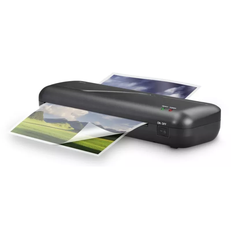 Hot Laminator HAMA 00050573 — max lamination width 230 mm, preheat 3 min, black