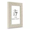 Single picture frame HAMA Twist — plastic EPDM, beige, fits 10×15 cm photo