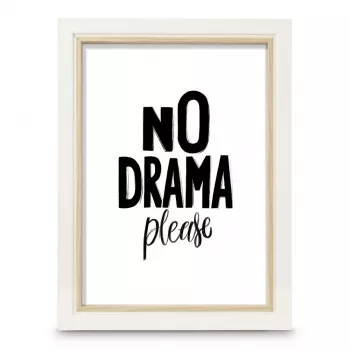 Single picture frame HAMA Aura — wood, white, fits 150 × 200 mm image (FSC)