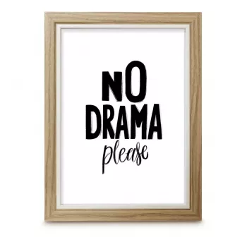 Single picture frame HAMA Aura — oak wood, fits 150 x 200 mm image, FSC-certified