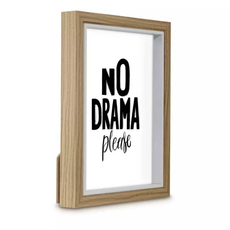 Single picture frame HAMA Aura — oak wood, fits 150 x 200 mm image, FSC-certified