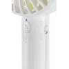Unold Breezy 86610 handheld fan, white/yellow