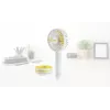 Unold Breezy 86610 handheld fan, white/yellow