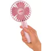 Unold Breezy 86614 handheld fan, pink