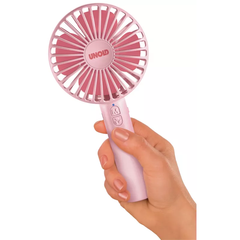 Unold Breezy 86614 handheld fan, pink