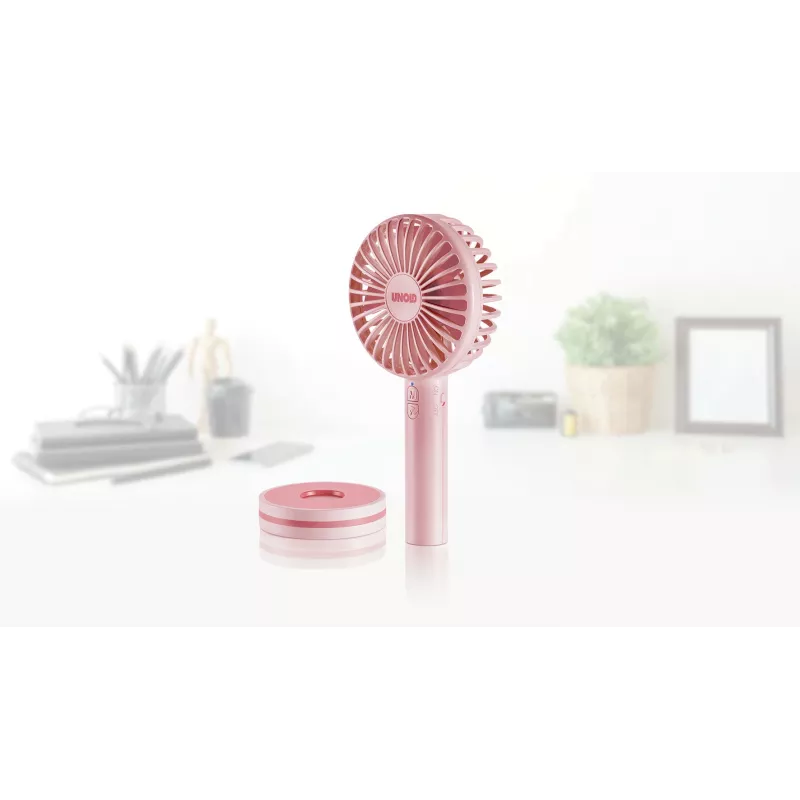 Unold Breezy 86614 handheld fan, pink