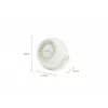 Unold Breezy Bowl 86670 compact personal fan, cream