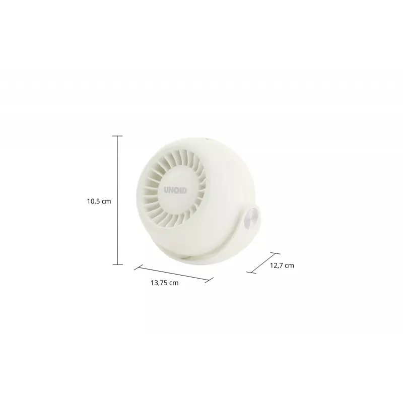 Unold Breezy Bowl 86670 compact personal fan, cream