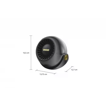Unold Breezy Bowl 86675 compact personal fan, black