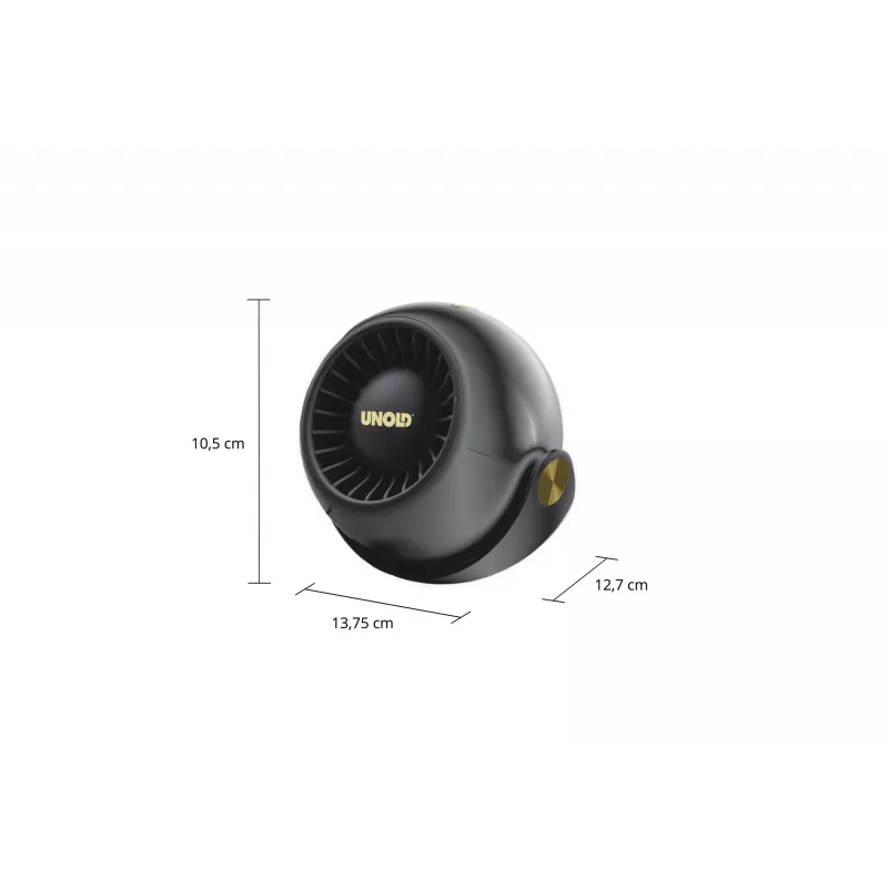 Unold Breezy Bowl 86675 compact personal fan, black