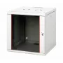 Wall mounted rack Equip Pro Mount 19' Cabinet 12U 600X600MM RAL7035 Grey