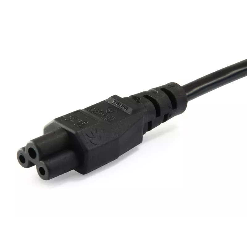 Equip High Quality Power Cord, C5 to Schuko, 3.0m, 3 m, C5 coupler, CEE7/7, H05VV-F3G, 250 V, 2.5 A
