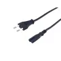 Equip High Quality Power Cord, C7 to 2pin Euro, 3.0m, 3 m, 2-pin, C7 coupler, H03VVH2-F, 250 V, 2.5 A