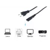 Equip High Quality Power Cord, C7 to 2pin Euro, 3.0m, 3 m, 2-pin, C7 coupler, H03VVH2-F, 250 V, 2.5 A