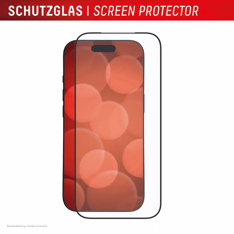 Displex Premium Screen Protector (Full Cover, 10H) for Apple iPhone 17, Full Cover