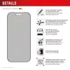 Displex Privacy Screen Protector (10H) for Apple iPhone 17 — Tempered Glass Privacy Filter, Anti-Scratch, Impact-Resistant