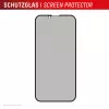 Privacy Tempered Glass Screen Protector e.v.i. Displex (10H) for Apple iPhone 16e/17e with Privacy Filter, Impact and Scratch Resistant