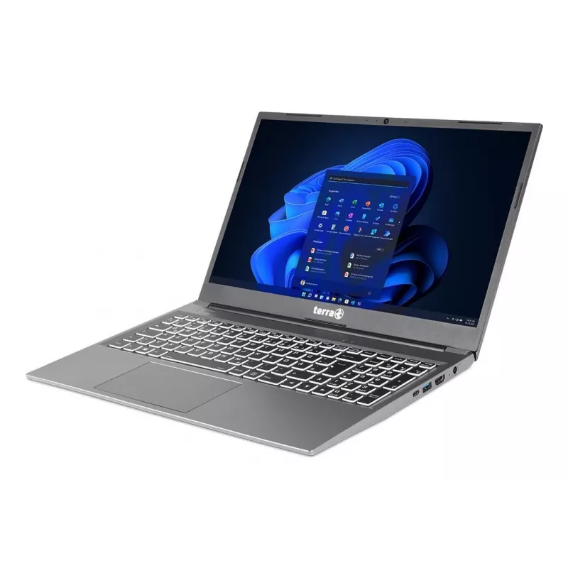 TERRA MOBILE 1500P AMD Ryzen™ 5 7430U Laptop 39.6 cm (15.6 inch) Full HD 16 GB DDR4-SDRAM 500 GB SSD Wi-Fi 6E (802.11ax) Windows 11 Pro Dutch, US English Silver