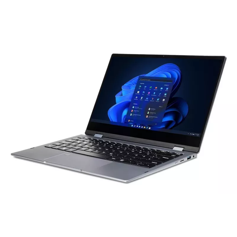 TERRA Mobile 360-13R Intel® Core™ i5 i5-1334U Laptop 33.8 cm (13.3 inch) Touchscreen Full HD 16 GB DDR4-SDRAM 512 GB SSD Wi-Fi 6 (802.11ax) Windows 11 Pro German Anthracite