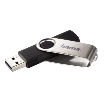 Hama Rotate USB 2.0 32GB USB flash drive USB Type-A Black