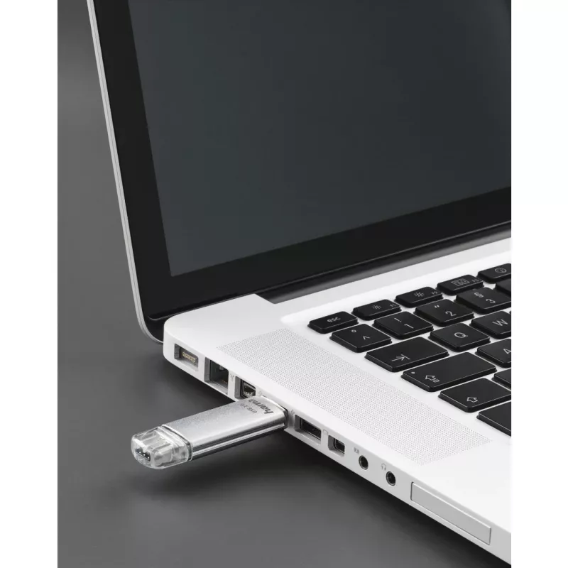 Hama C-Laeta USB flash drive 64 GB USB Type-A / USB Type-C 3.2 Gen 1 (3.1 Gen 1) Silver