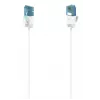 Hama Flexi-Slim networking cable White 0.75 m Cat6a U/UTP (UTP)