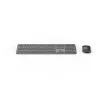 Hama WKM-550 keyboard Mouse included Home/Office RF Wireless + Bluetooth QWERTZ German Black