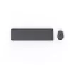 Hama WKM-550 keyboard Mouse included Home/Office RF Wireless + Bluetooth QWERTZ German Black