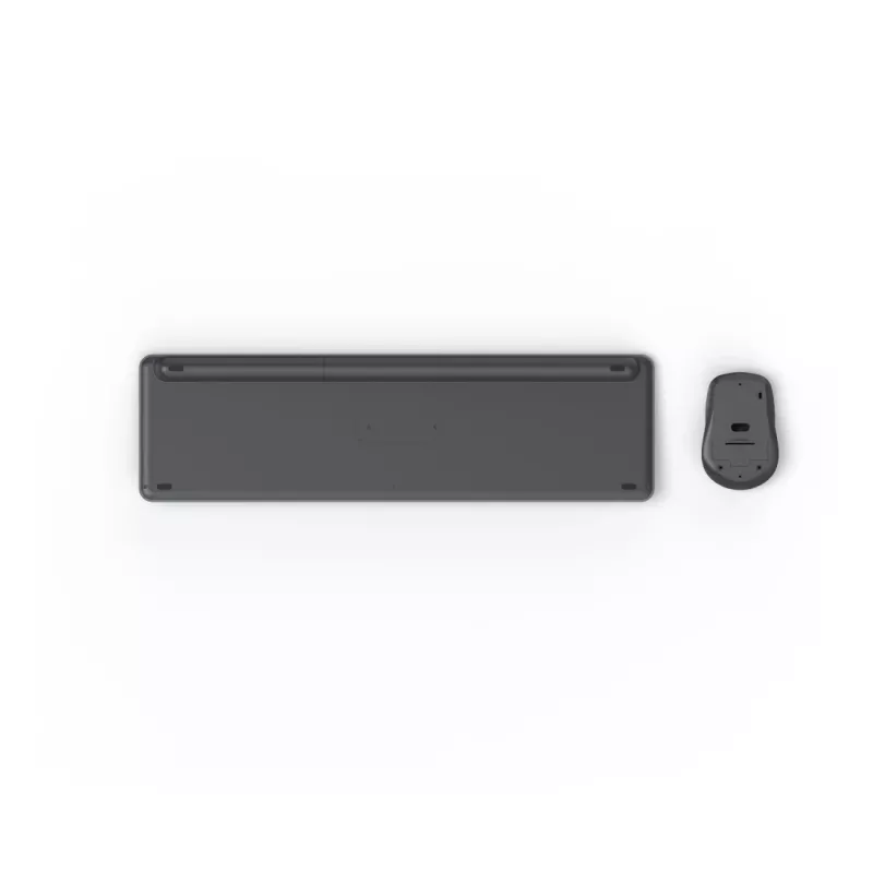 Hama WKM-550 keyboard Mouse included Home/Office RF Wireless + Bluetooth QWERTZ German Black