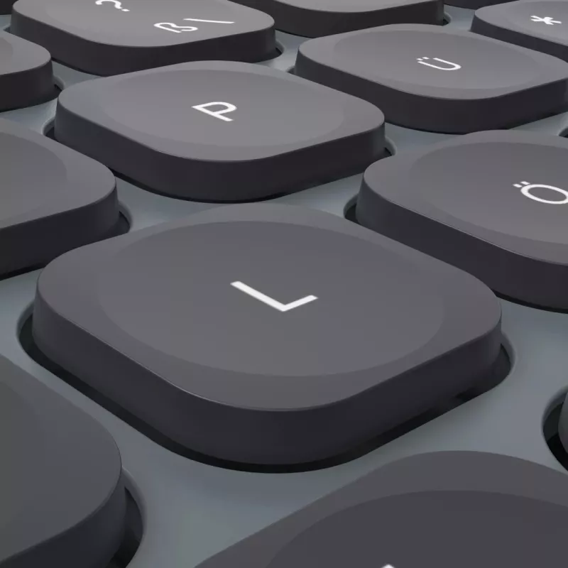 Hama WKM-550 keyboard Mouse included Home/Office RF Wireless + Bluetooth QWERTZ German Black