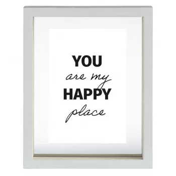 Hama Happy Single picture frame White